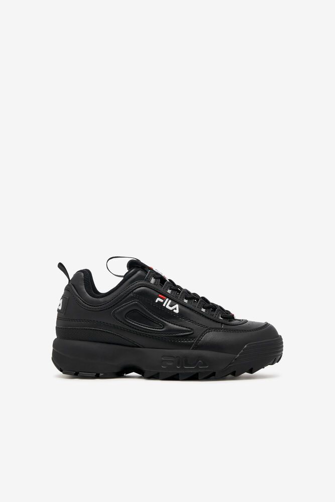 Fila Disruptor 2 Black Sneakers Kids - NZ 20194-TNVX